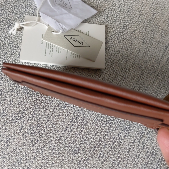 FOSSIL Vegan Cactus Slim Wallet - Picture 6 of 8